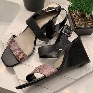 Franco Sarto Leather Sandals 9.5M